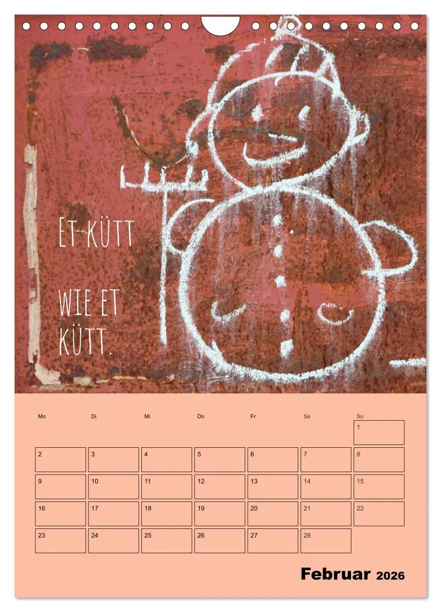 Bild: 9783516487404 | Kölsches Grundgesetz (Wandkalender 2026 DIN A4 hoch), CALVENDO...