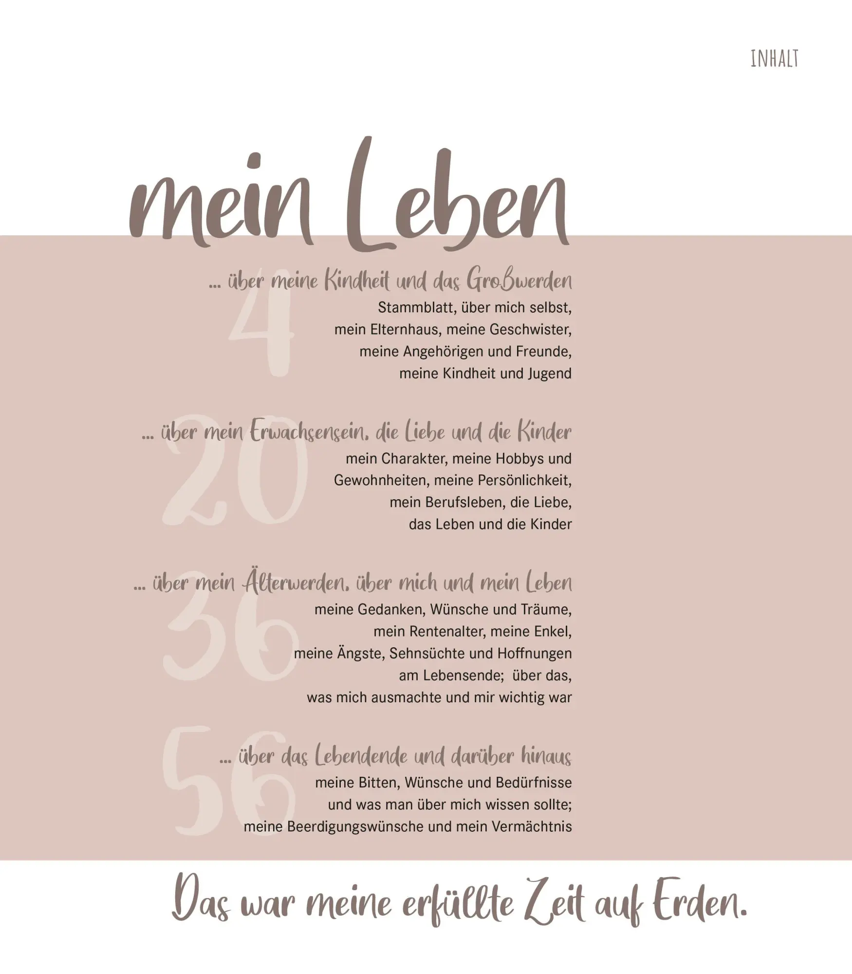 Bild: 9783946527404 | Mein Lebensbuch | Carolin Schaaf | Buch | 72 S. | Deutsch | 2021