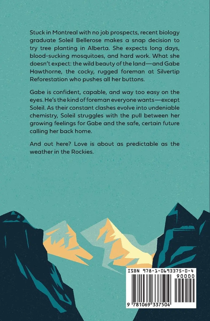 Rückseite: 9781069337504 | Uprooted | A Tree Planting Romance | Andrea Wiseman | Taschenbuch