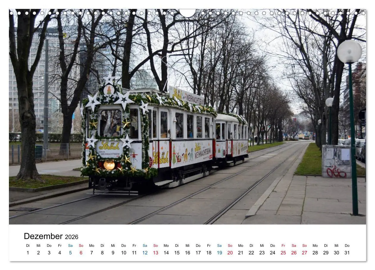 Bild: 9783457837504 | Mit der Bim durch Wien - Die Wiener Straßenbahn (Wandkalender 2026...