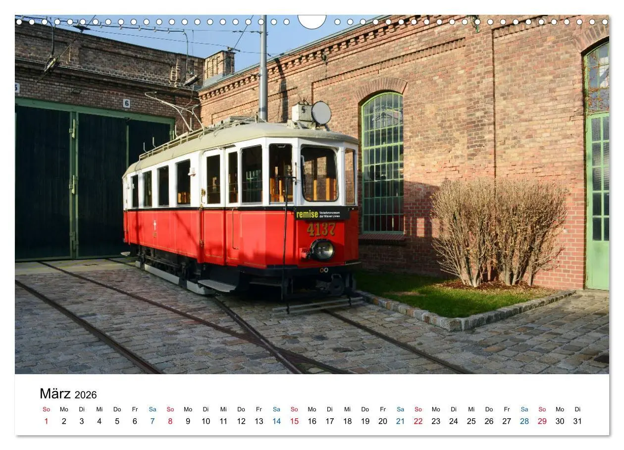 Bild: 9783457837504 | Mit der Bim durch Wien - Die Wiener Straßenbahn (Wandkalender 2026...
