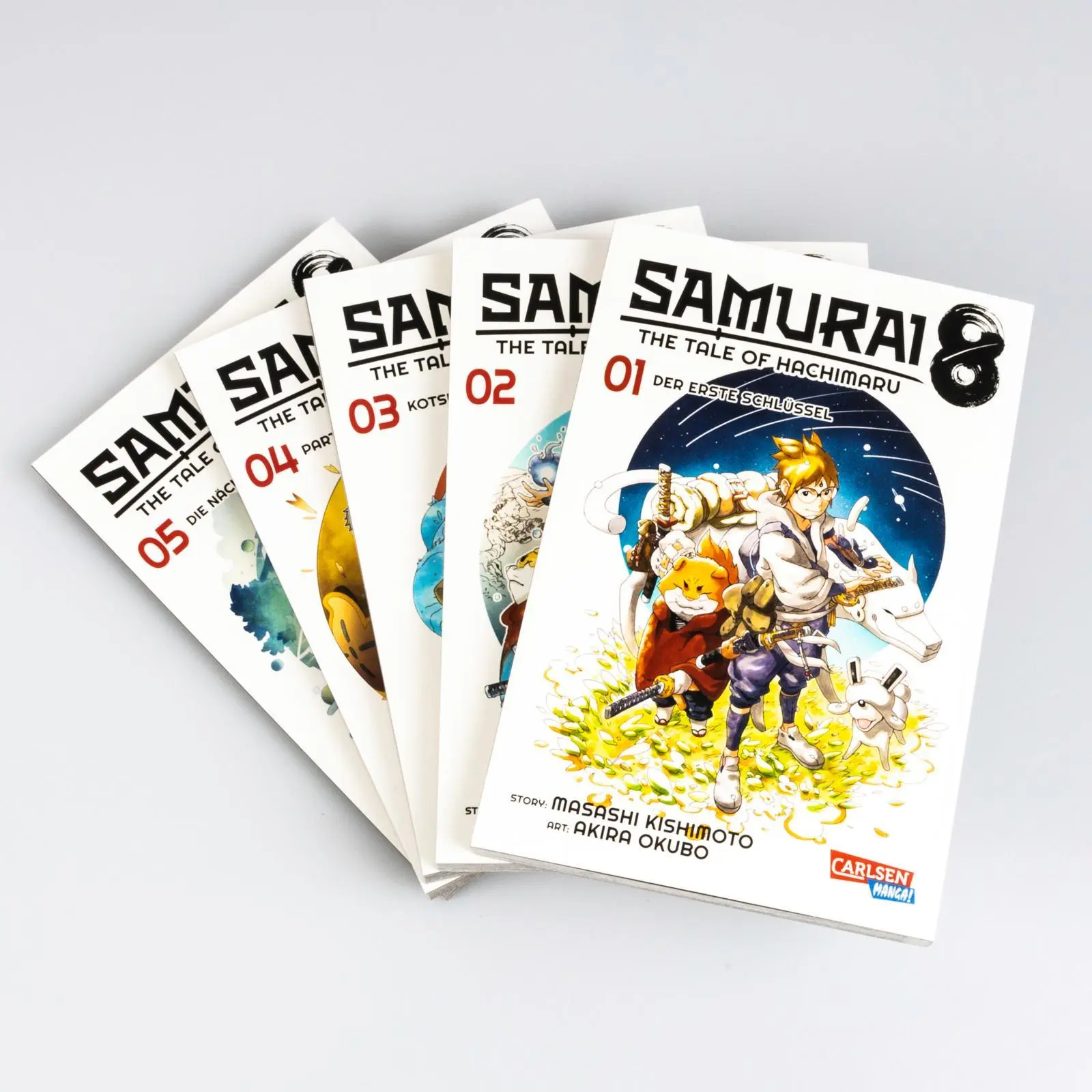 Bild: 9783551027504 | Samurai8 Komplettpack 1-5 | Masashi Kishimoto (u. a.) | Box | Samurai8