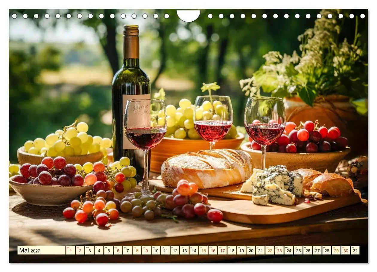 Bild: 9783569187504 | Picknick für Gourmets - Genuss erleben (Wandkalender 2027 DIN A4...