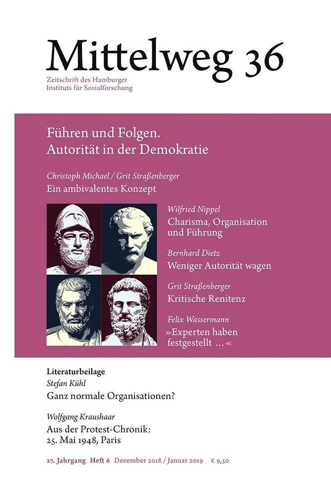 Cover: 9783868547504 | Führen und Folgen. Autorität in der Demokratie | Christoph Michael