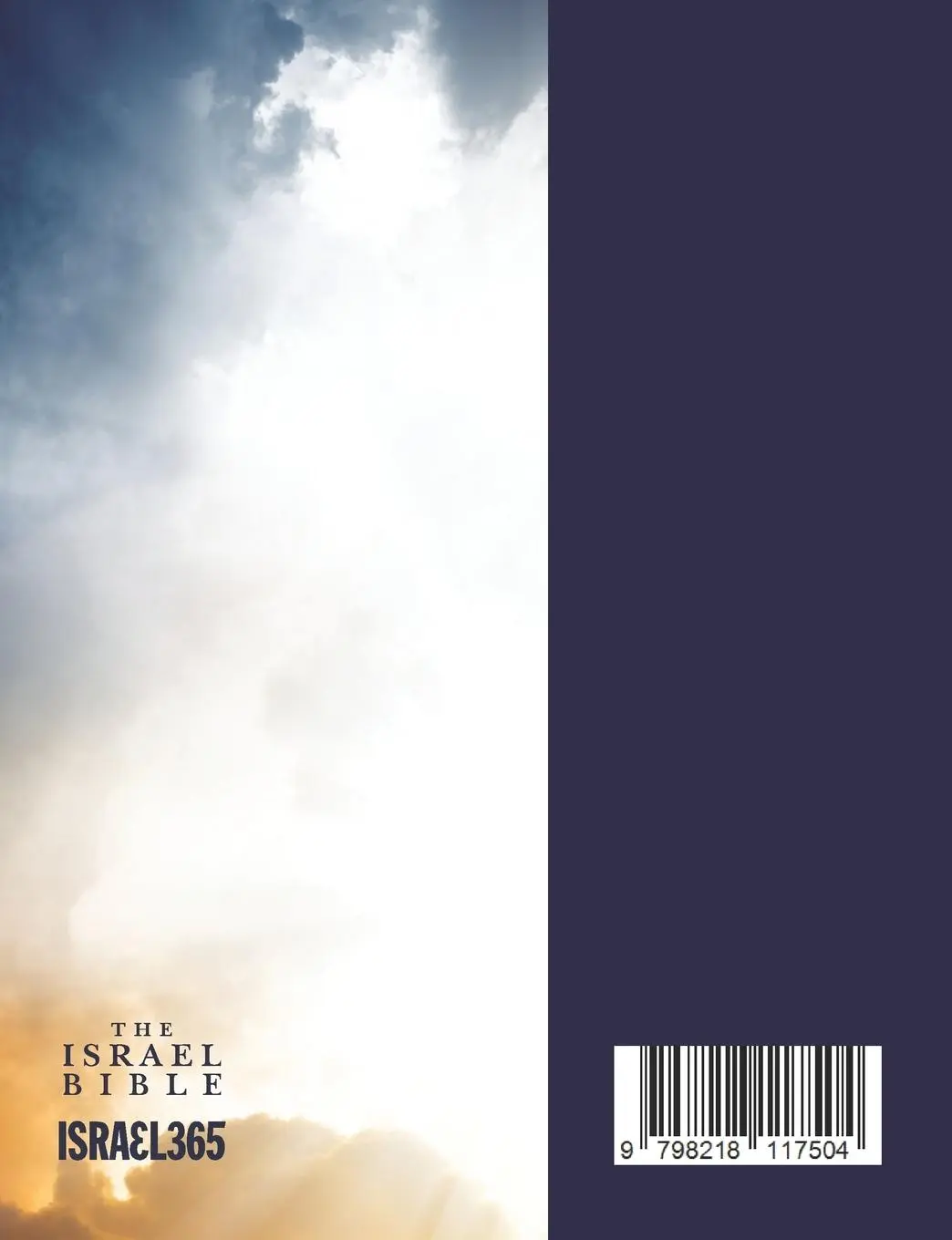 Rückseite: 9798218117504 | The Israel Bible Book of Psalms | Pray Like David Edition | Tuly Weisz