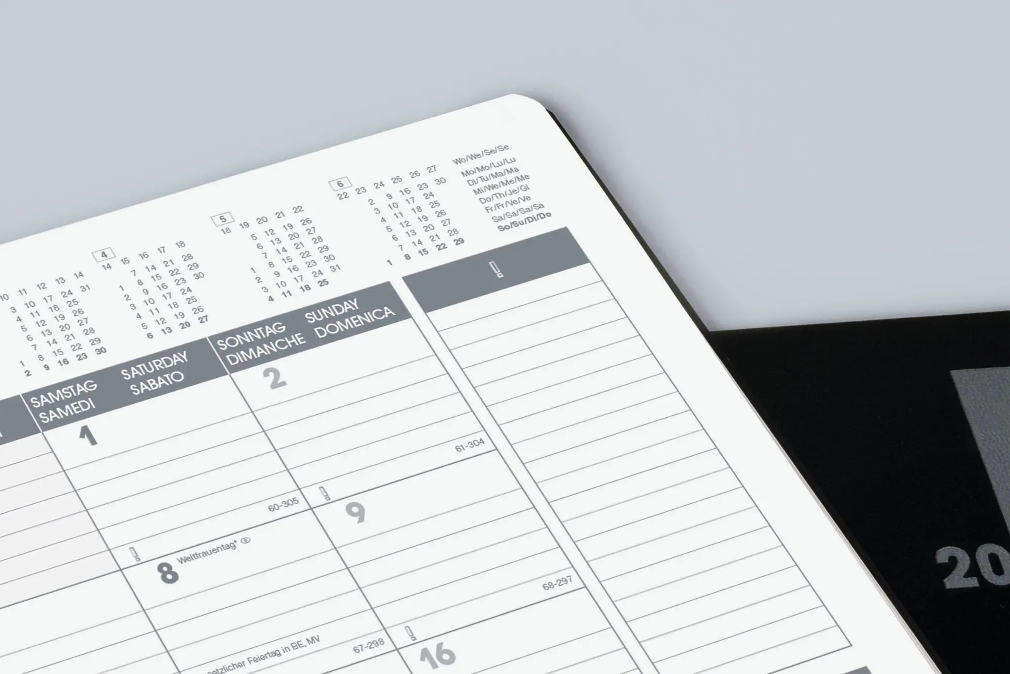 Bild: 4061947157604 | BRUNNEN 1073933907 Buchkalender Premium Mod. 739 2027 "SlimLine"...