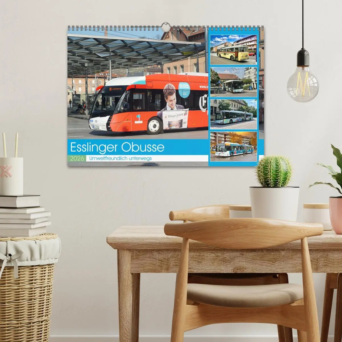 Bild: 9783457517604 | Esslinger Obusse (Wandkalender 2026 DIN A3 quer), CALVENDO...