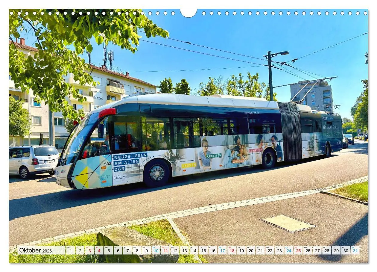 Bild: 9783457517604 | Esslinger Obusse (Wandkalender 2026 DIN A3 quer), CALVENDO...