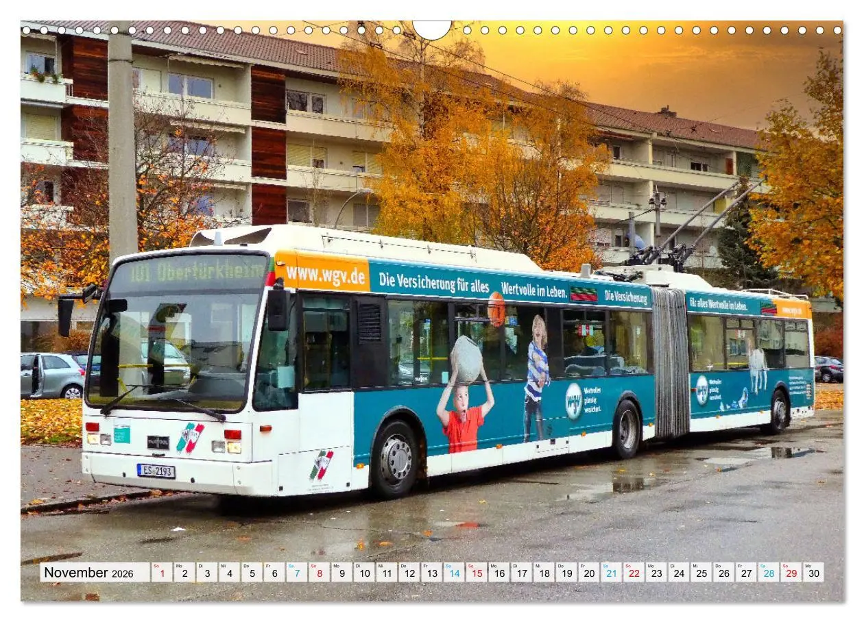 Bild: 9783457517604 | Esslinger Obusse (Wandkalender 2026 DIN A3 quer), CALVENDO...