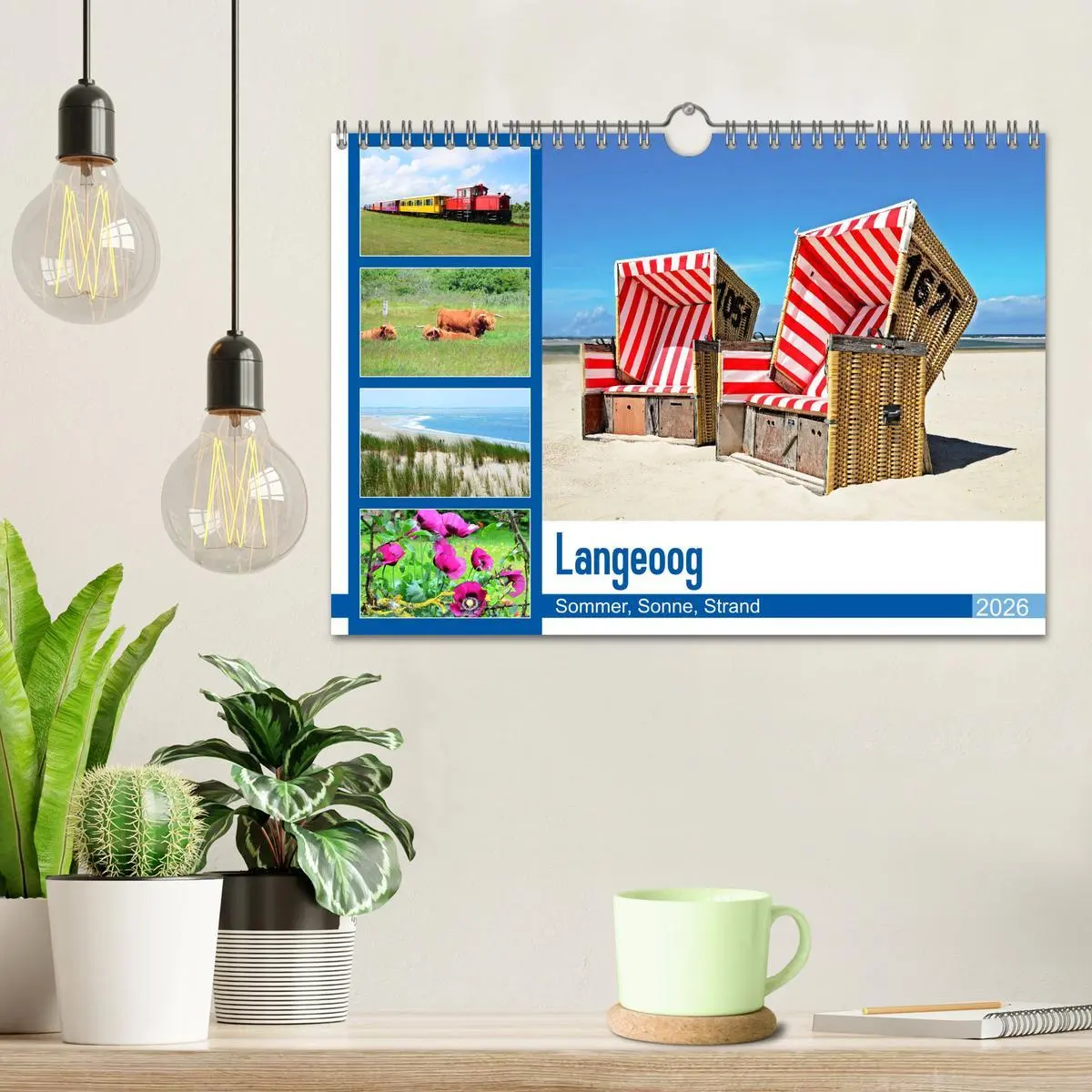 Bild: 9783457827604 | Langeoog - Sommer, Sonne, Strand (Wandkalender 2026 DIN A4 quer),...