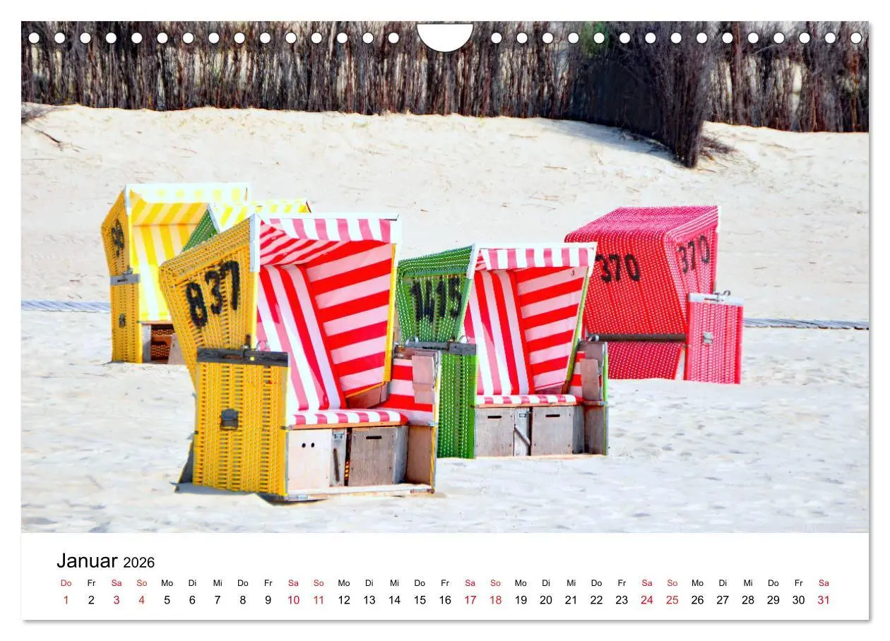 Bild: 9783457827604 | Langeoog - Sommer, Sonne, Strand (Wandkalender 2026 DIN A4 quer),...