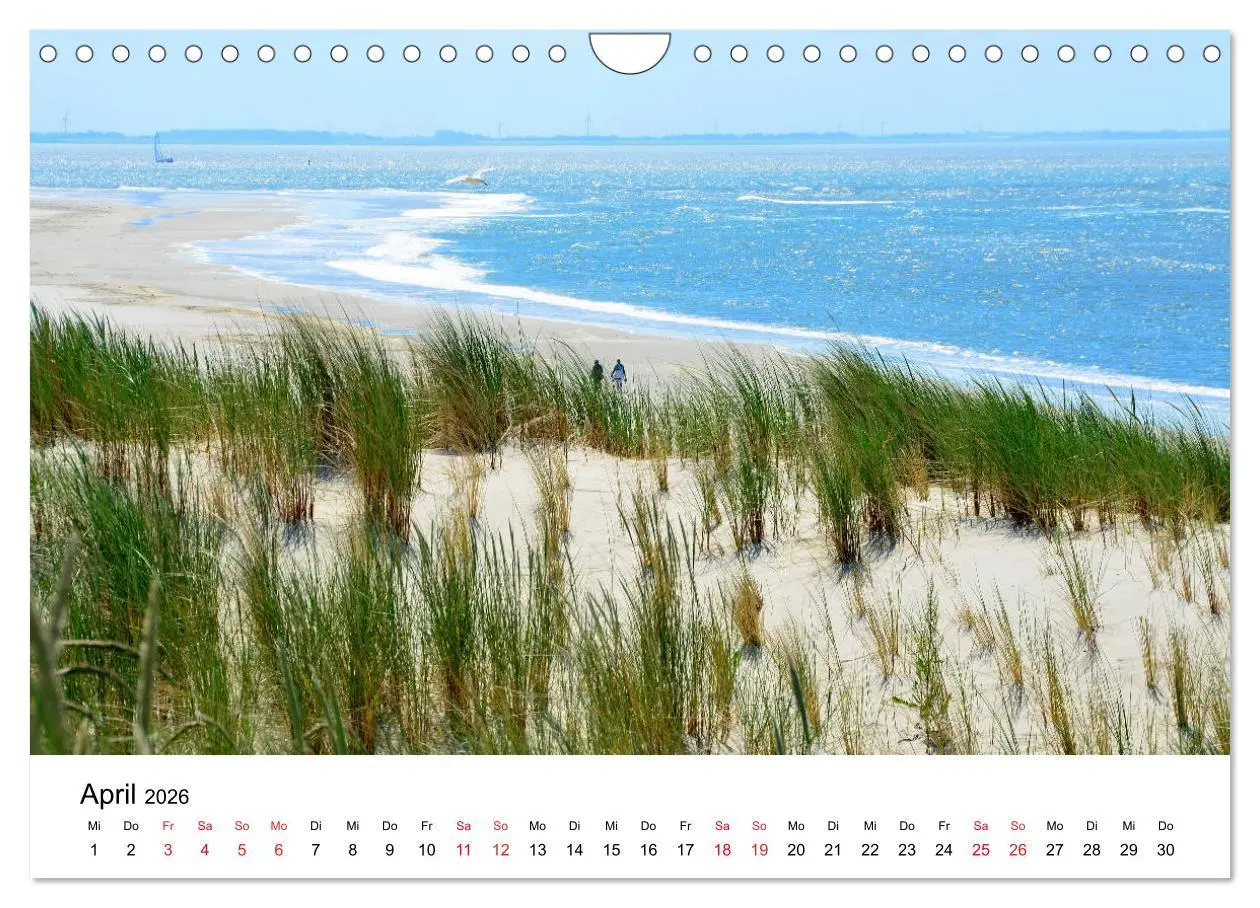 Bild: 9783457827604 | Langeoog - Sommer, Sonne, Strand (Wandkalender 2026 DIN A4 quer),...