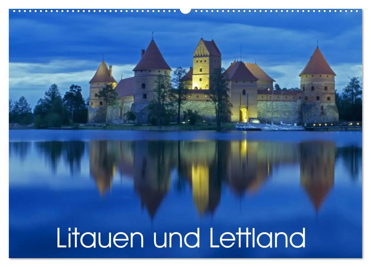Cover: 9783516087604 | Litauen und Lettland (Wandkalender 2026 DIN A2 quer), CALVENDO...