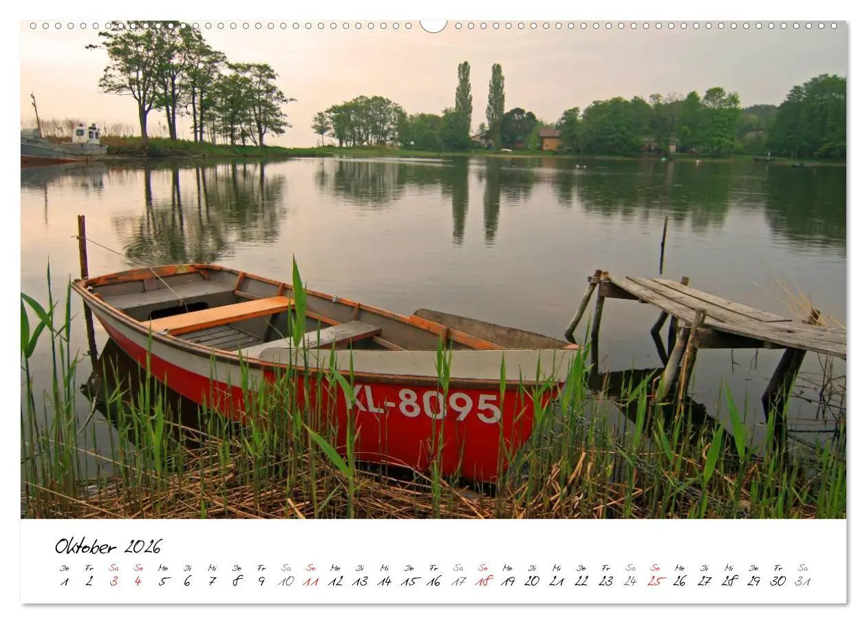Bild: 9783516087604 | Litauen und Lettland (Wandkalender 2026 DIN A2 quer), CALVENDO...