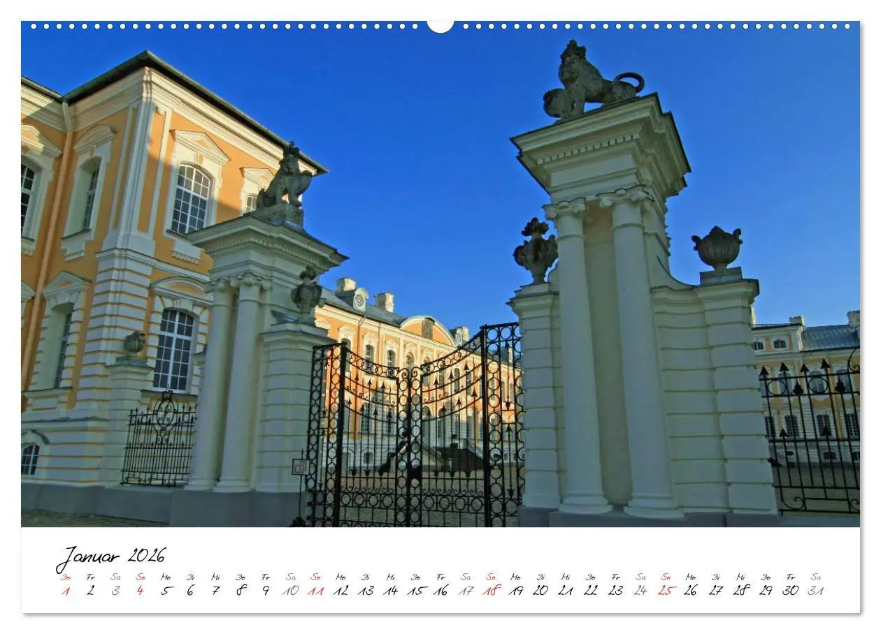 Bild: 9783516087604 | Litauen und Lettland (Wandkalender 2026 DIN A2 quer), CALVENDO...
