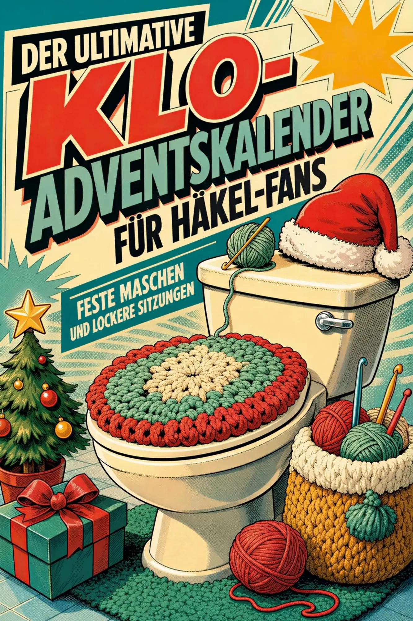 Cover: 9783696107604 | Der ultimative Klo-Adventskalender für Häkel-Fans | Alice Schmidt