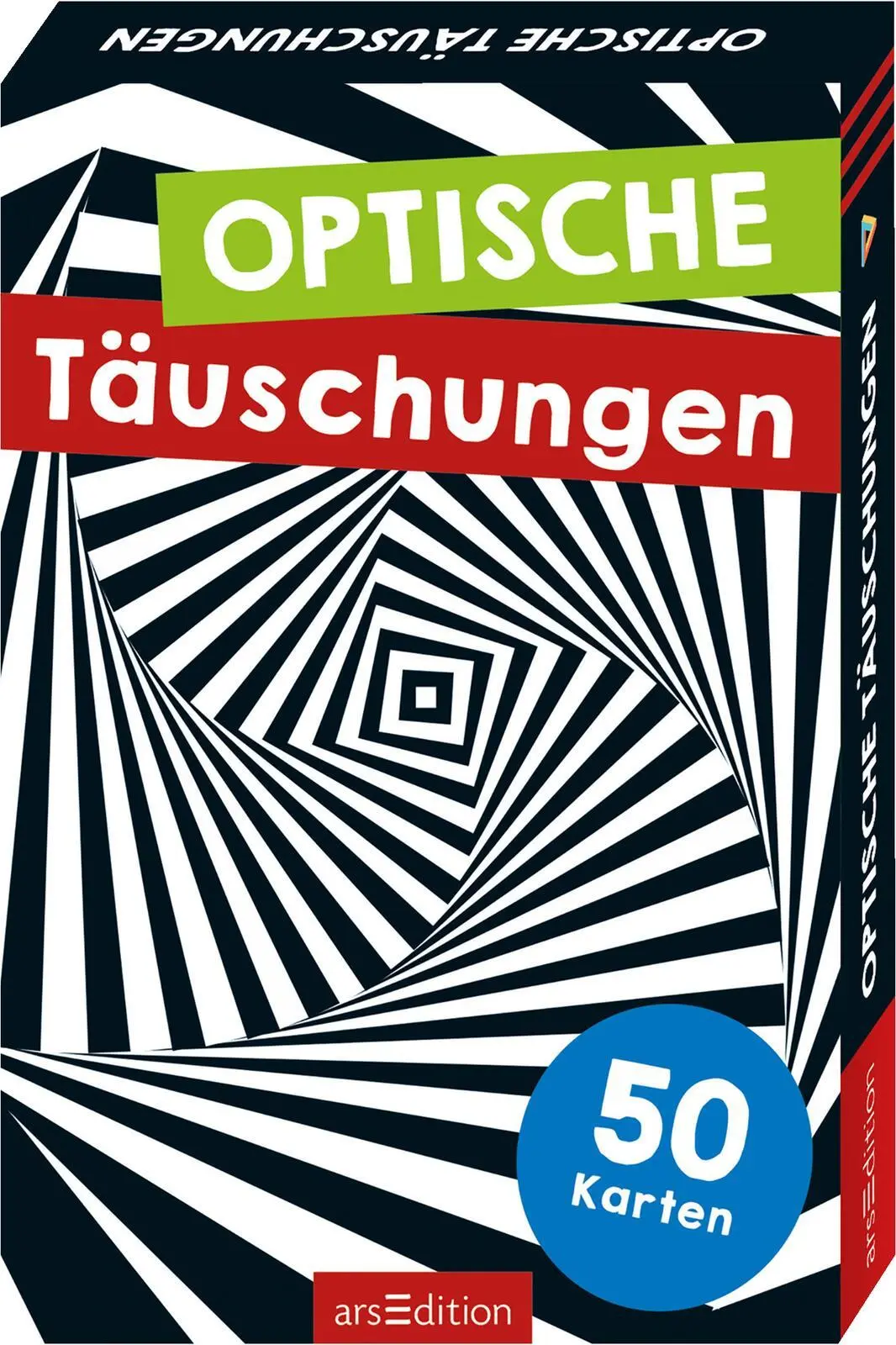 Cover: 9783845837604 | Optische Täuschungen | 50 Karten | Timo Schumacher | Taschenbuch