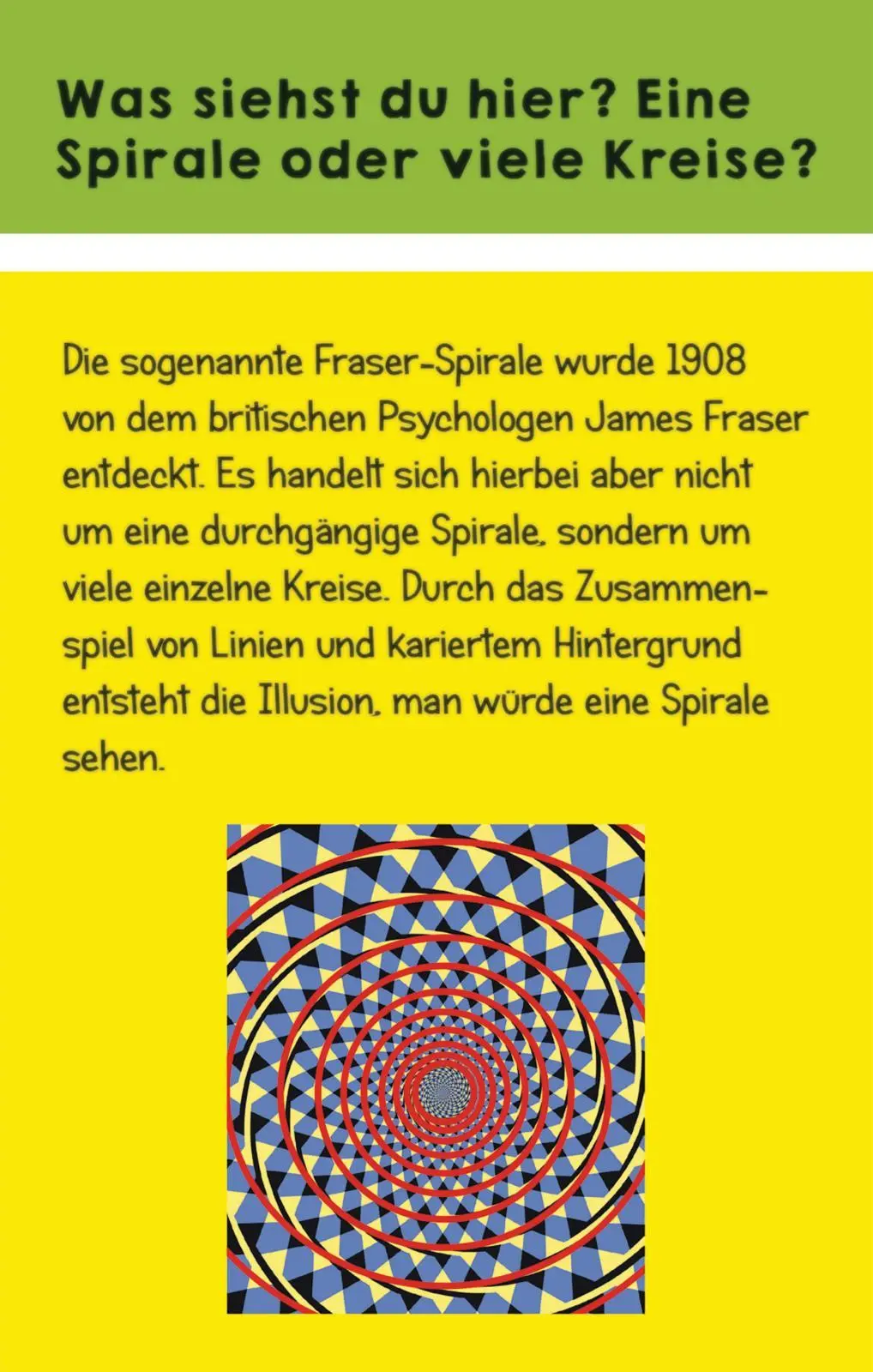 Bild: 9783845837604 | Optische Täuschungen | 50 Karten | Timo Schumacher | Taschenbuch