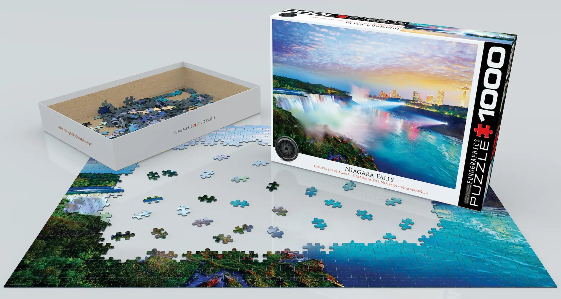 Bild: 628136607704 | Niagarafälle (Puzzle) | Spiel | In Spielebox | 6000-0770 | 2021