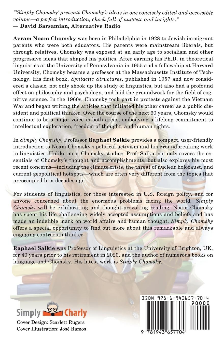 Rückseite: 9781943657704 | Simply Chomsky | Raphael Salkie | Taschenbuch | Englisch | 2020