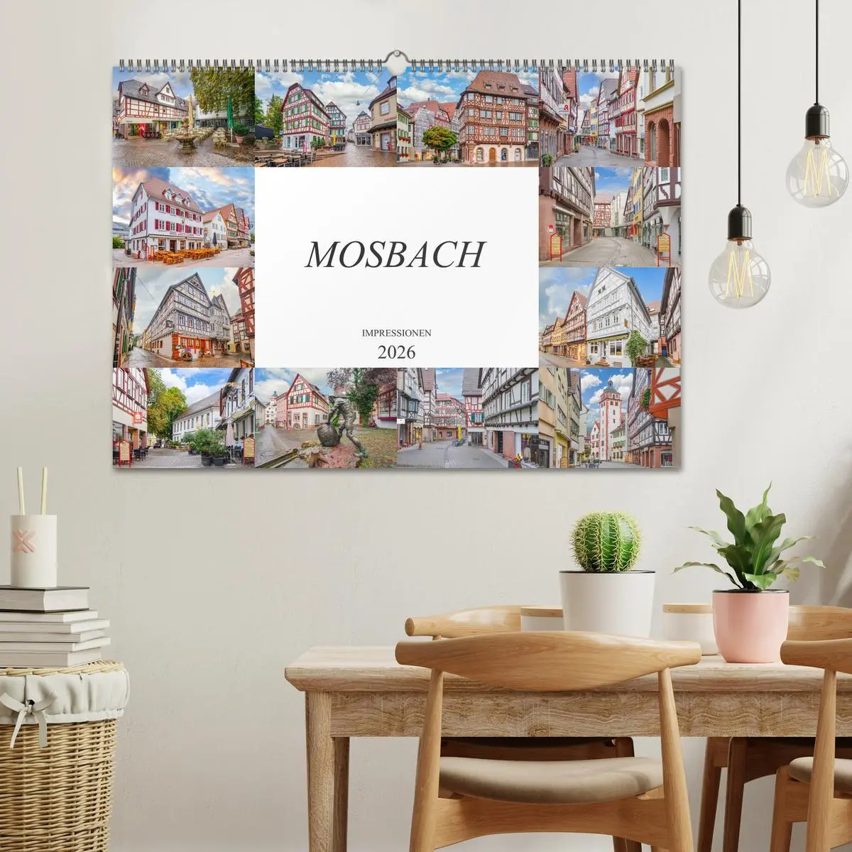 Bild: 9783457747704 | Mosbach Impressionen (Wandkalender 2026 DIN A2 quer), CALVENDO...