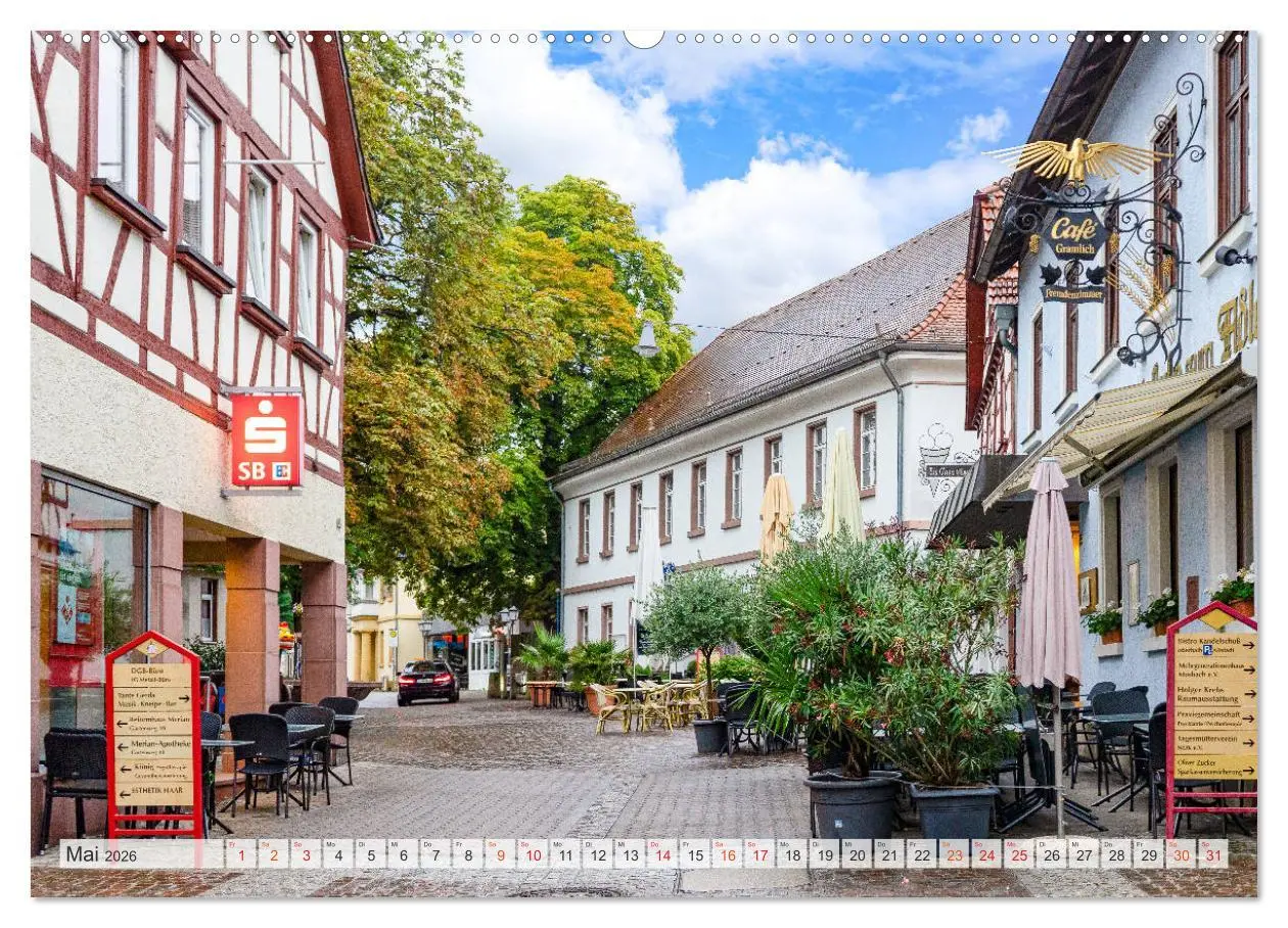 Bild: 9783457747704 | Mosbach Impressionen (Wandkalender 2026 DIN A2 quer), CALVENDO...