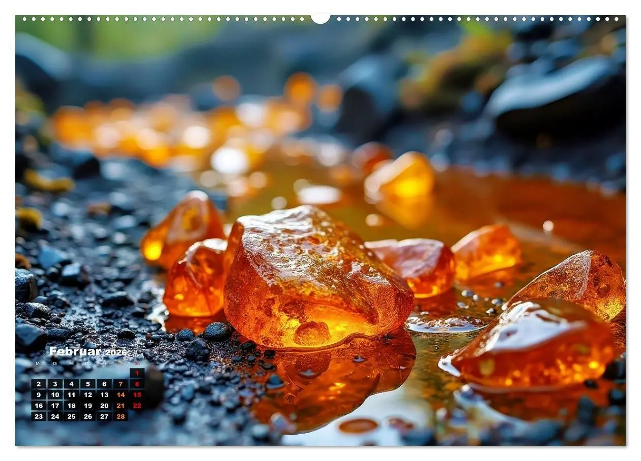 Bild: 9783516697704 | Bernstein mit Einschlüssen (Wandkalender 2026 DIN A2 quer),...
