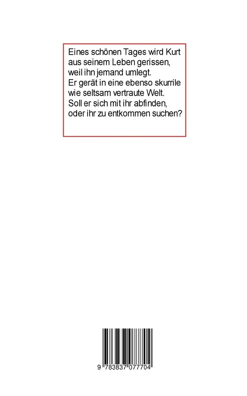 Rückseite: 9783837077704 | Die Farbe des Kraken | Volker König | Taschenbuch | 104 S. | Deutsch