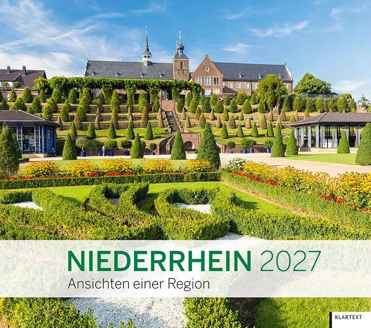 Cover: 9783837527704 | Kalender Niederrhein 2027 | Ansichten einer Region. Kalender 2027