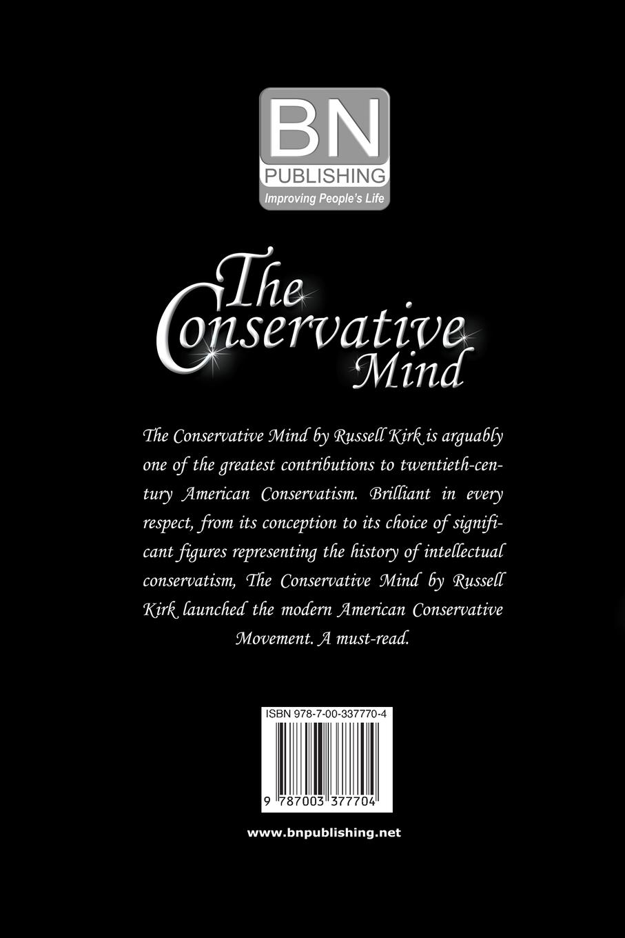 Rückseite: 9787003377704 | The Conservative Mind | Russell Kirk | Taschenbuch | Englisch | 2020