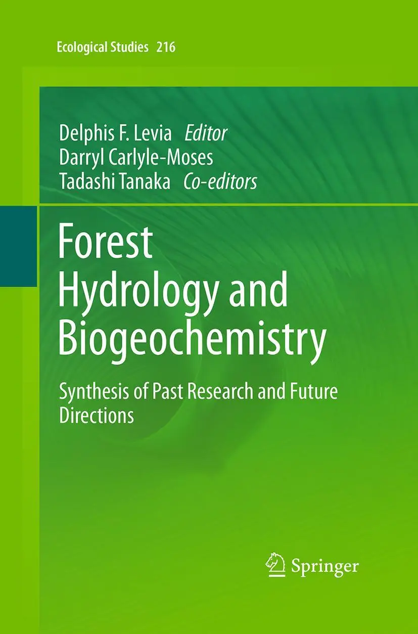 Cover: 9789401777704 | Forest Hydrology and Biogeochemistry | Delphis F. Levia (u. a.) | Buch