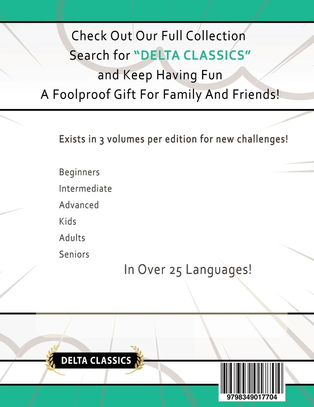 Rückseite: 9798349017704 | WORD SEARCH PUZZLES IN RUSSIAN FOR SENIORS - AWESOME! VOL.3 - DELTA...