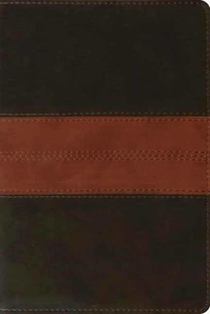 Cover: 9781433557804 | ESV Personal Reference Bible (Trutone, Deep Brown/Tan, Trail Design)
