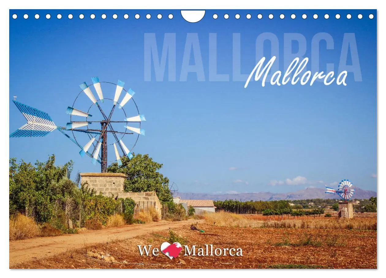 Cover: 9783457807804 | Mallorca, Mallorca (Wandkalender 2026 DIN A4 quer), CALVENDO...