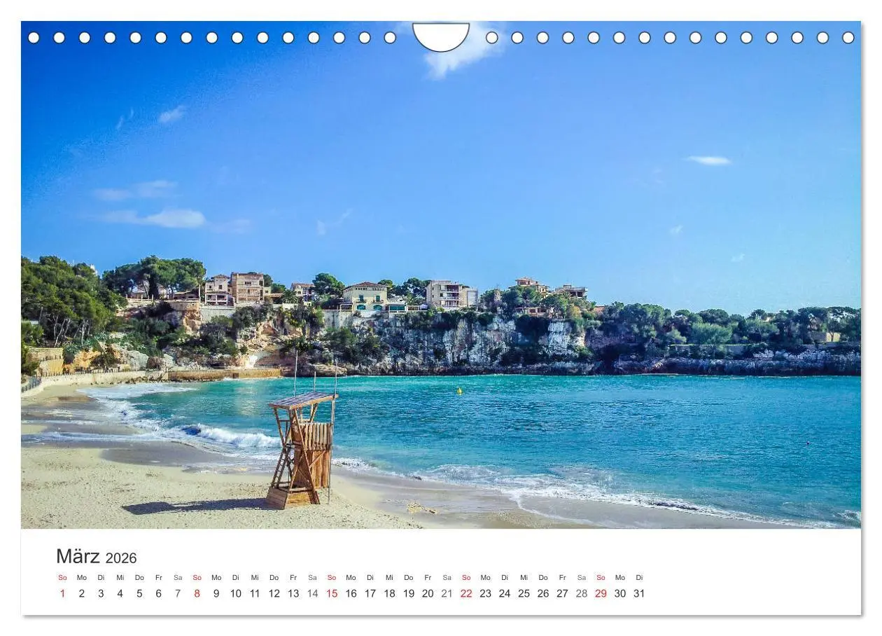 Bild: 9783457807804 | Mallorca, Mallorca (Wandkalender 2026 DIN A4 quer), CALVENDO...