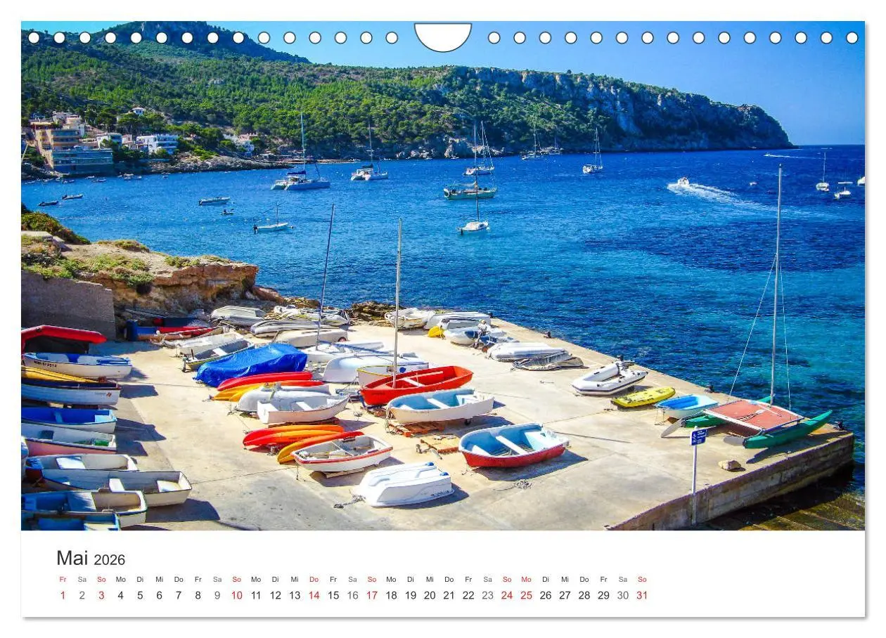 Bild: 9783457807804 | Mallorca, Mallorca (Wandkalender 2026 DIN A4 quer), CALVENDO...