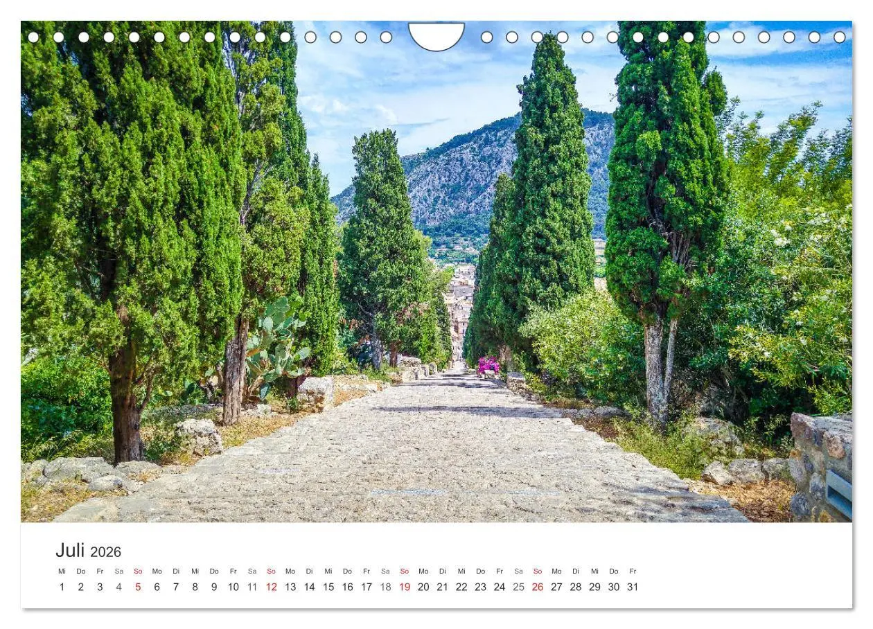 Bild: 9783457807804 | Mallorca, Mallorca (Wandkalender 2026 DIN A4 quer), CALVENDO...