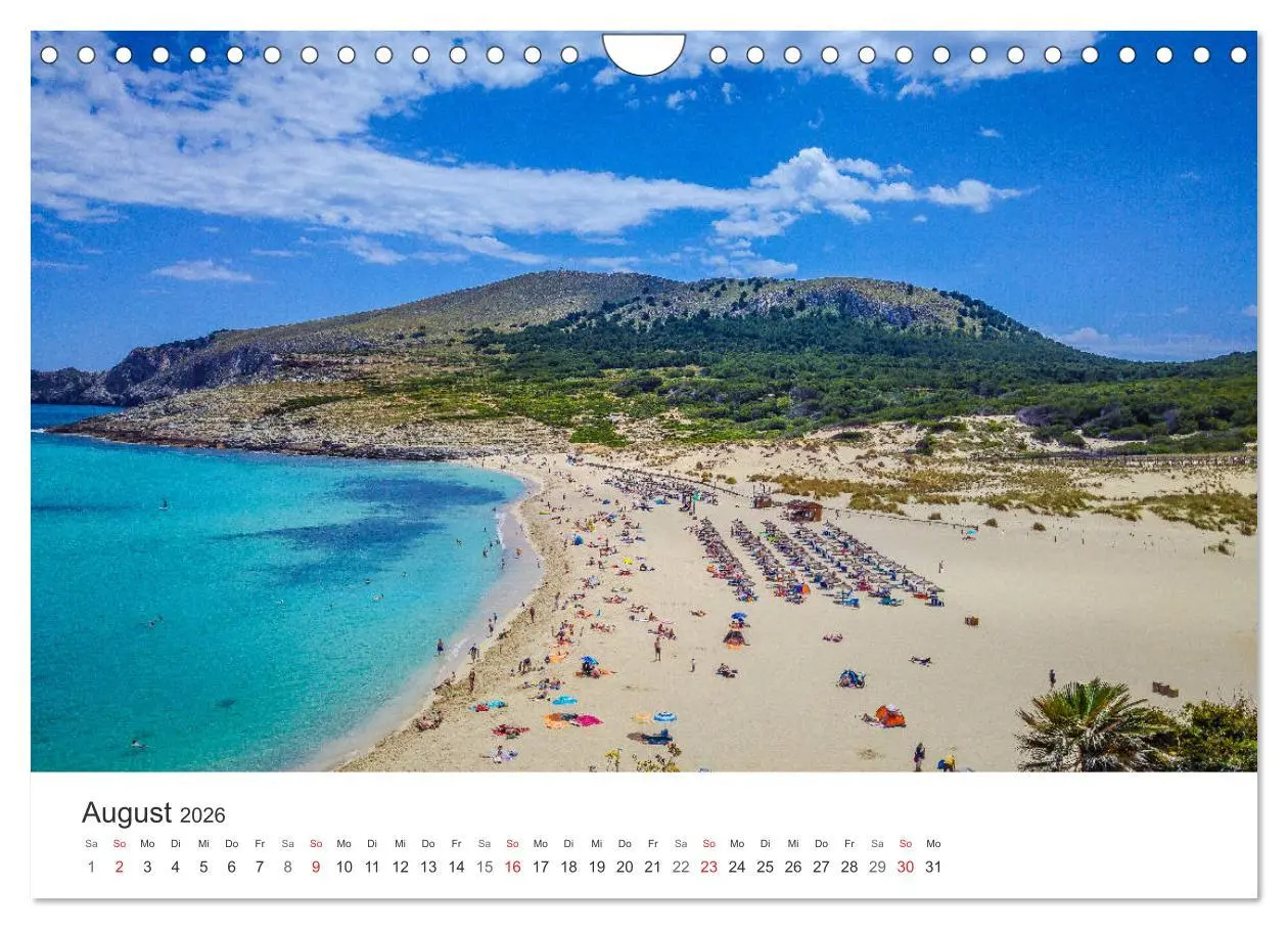 Bild: 9783457807804 | Mallorca, Mallorca (Wandkalender 2026 DIN A4 quer), CALVENDO...