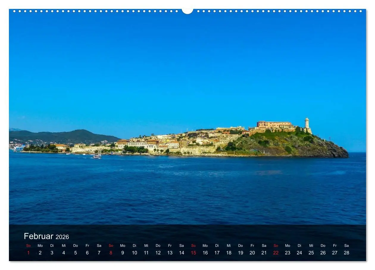 Bild: 9783516067804 | Zauberhaftes Elba (hochwertiger Premium Wandkalender 2026 DIN A2...