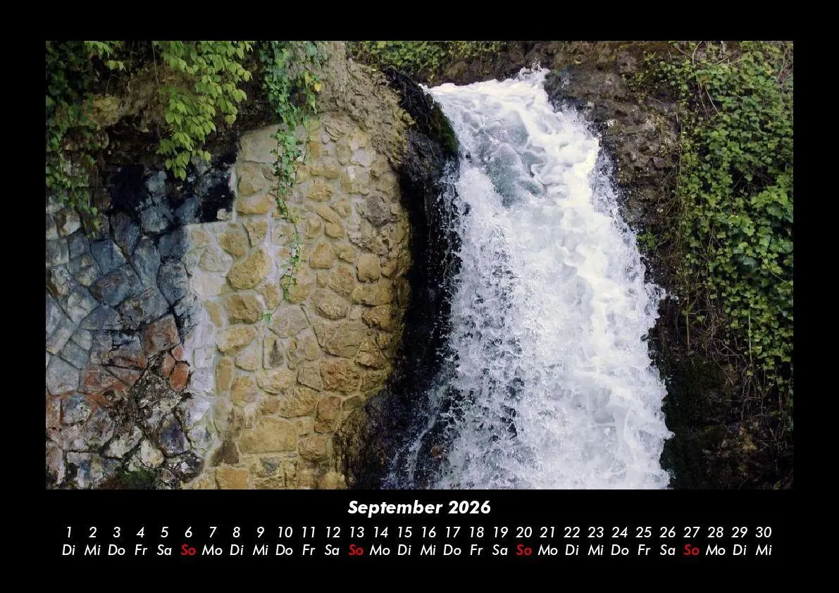 Bild: 9783695407804 | Wasserfälle 2026 Fotokalender DIN A3 | Tobias Becker | Kalender | 2026