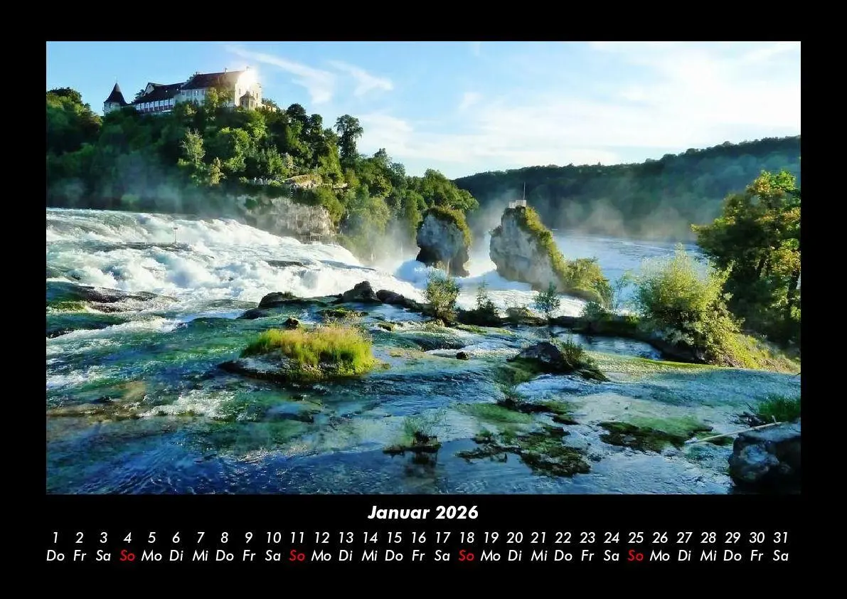 Bild: 9783695407804 | Wasserfälle 2026 Fotokalender DIN A3 | Tobias Becker | Kalender | 2026