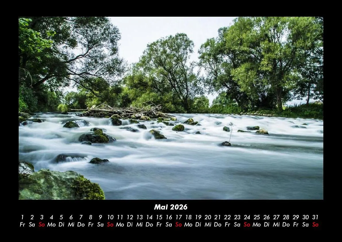Bild: 9783695407804 | Wasserfälle 2026 Fotokalender DIN A3 | Tobias Becker | Kalender | 2026
