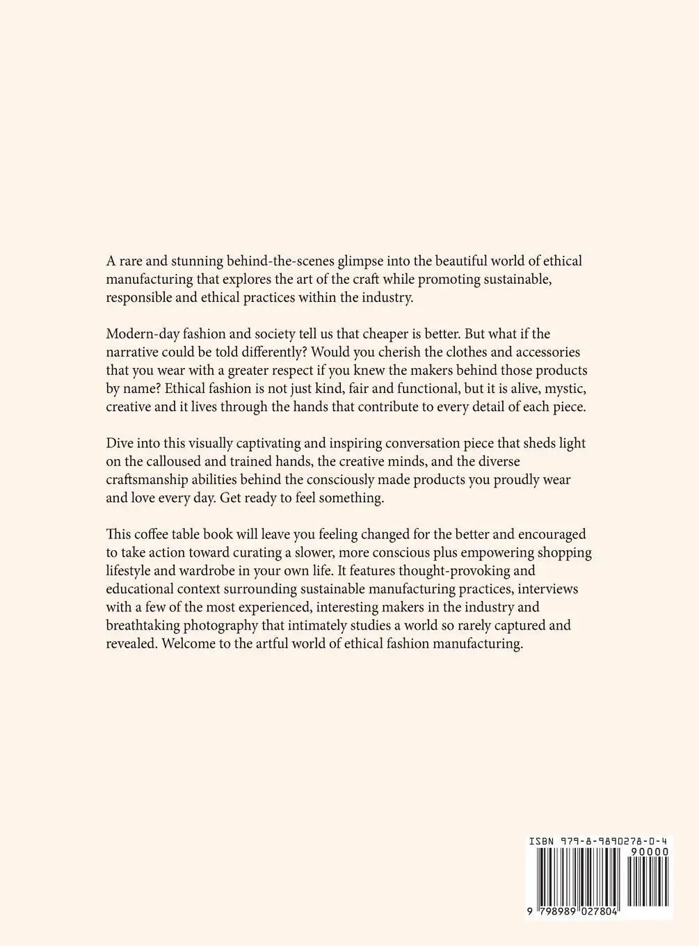 Rückseite: 9798989027804 | The Art of Ethical Fashion | Hayley Besheer Santell | Buch | Englisch