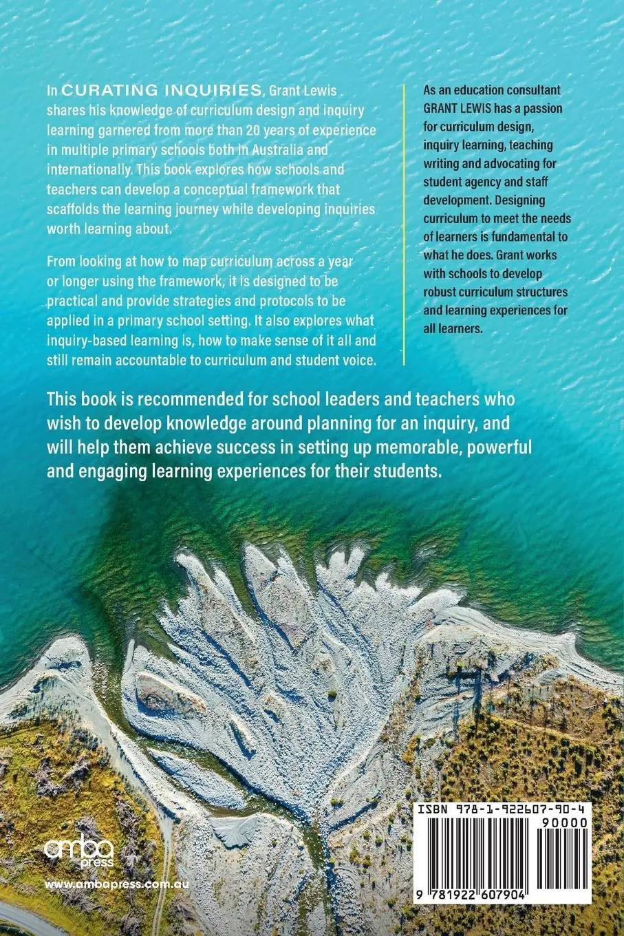 Rückseite: 9781922607904 | Curating Inquiries | Curriculum Design and Mapping for Primary Schools