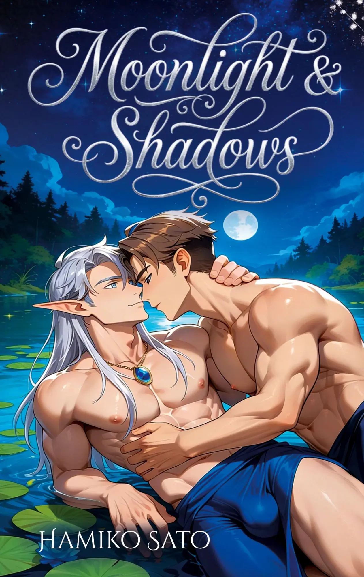 Cover: 9783384847904 | BL Hentai: Moonlight and Shadow | Yaoi / Boys Love Hentai Novel | Sato