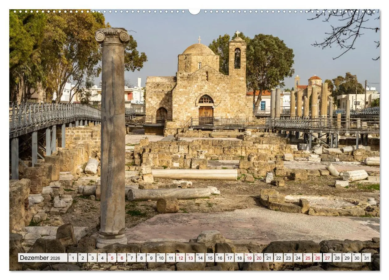 Bild: 9783457587904 | Zypern - Paphos (Wandkalender 2026 DIN A2 quer), CALVENDO...