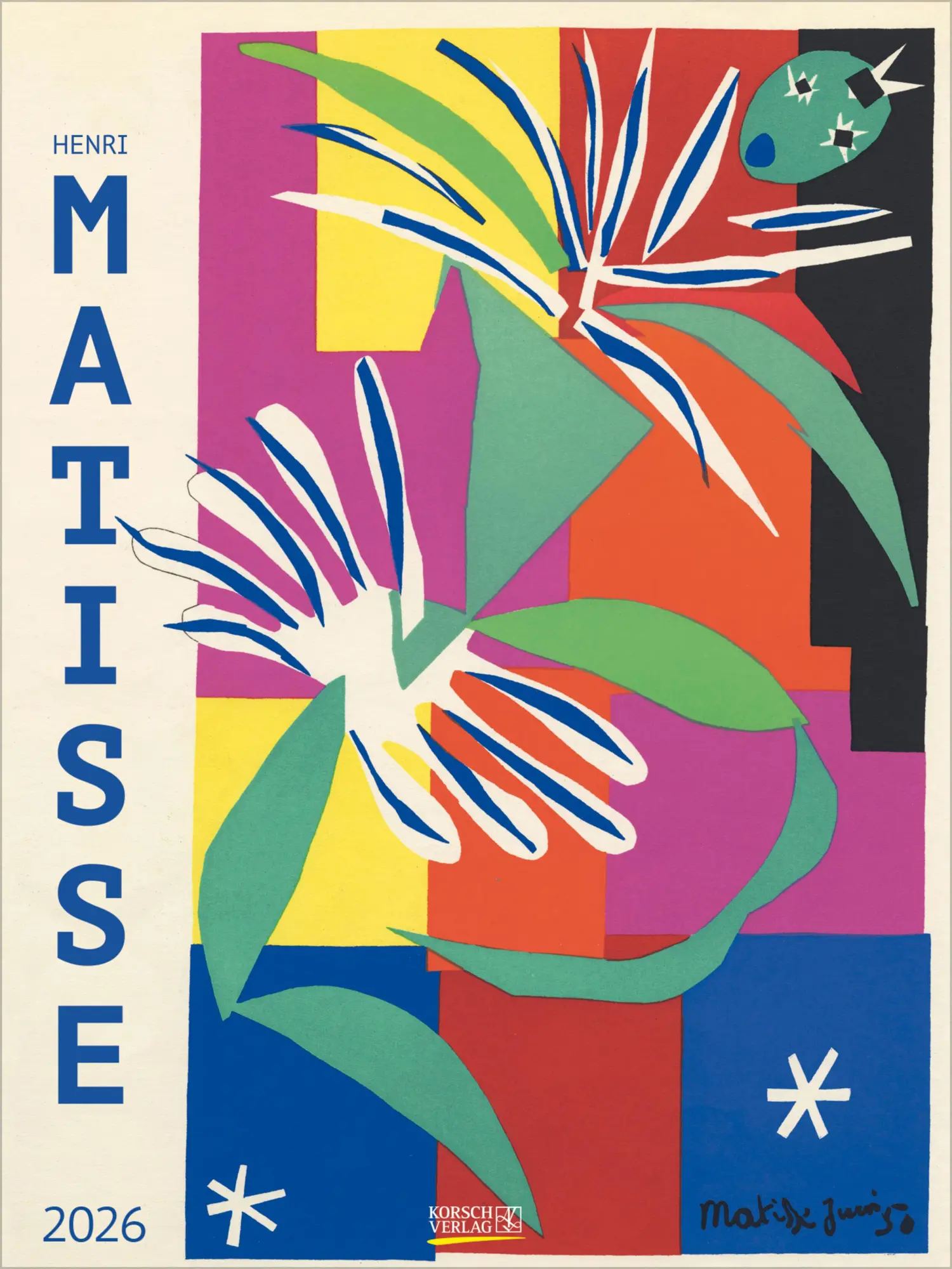 Cover: 9783731887904 | Matisse 2026 | Verlag Korsch | Kalender | 14 S. | Deutsch | 2026