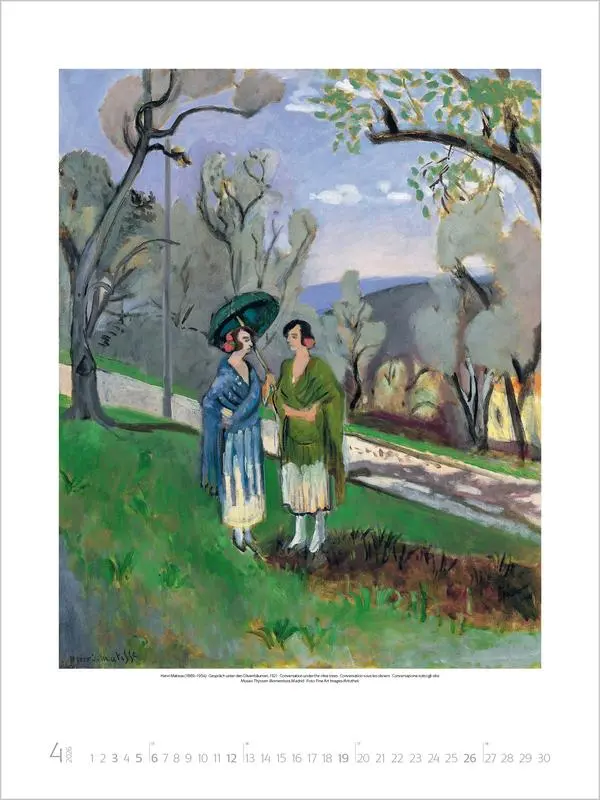 Bild: 9783731887904 | Matisse 2026 | Verlag Korsch | Kalender | 14 S. | Deutsch | 2026