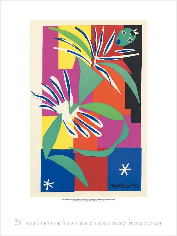 Bild: 9783731887904 | Matisse 2026 | Verlag Korsch | Kalender | 14 S. | Deutsch | 2026