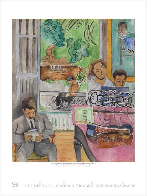 Bild: 9783731887904 | Matisse 2026 | Verlag Korsch | Kalender | 14 S. | Deutsch | 2026